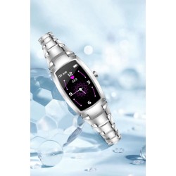Montre intelligente H8 Pro - tactile complet - fréquence cardiaque - tension artérielle - tracker de fitness - étanche