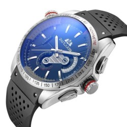 Montre de sport automatique - mécanique - Quartz - bracelet caoutchouc