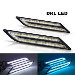 33 LED SMD - Luci per auto DRL - impermeabili - 2 pezzi