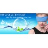Masque pour les yeux en gel - thérapie rafraîchissante et antipyrétique - masque de sommeil chaud et froid