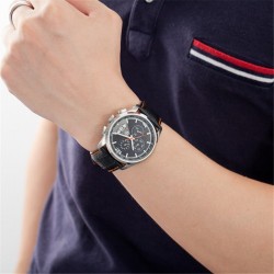 PAGANI DESIGN - montre à quartz de luxe avec bracelet en cuir