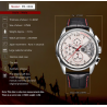 PAGANI DESIGN - montre à quartz de luxe avec bracelet en cuir