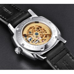 PAGANI DESIGN - automatic / mechanical men's watch - luminous pointers - leather strap - waterproofWatches