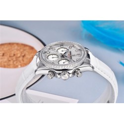PAGANI DESIGN - Orologio automatico al Quarzo - con cristalli - specchio zaffiro - cinturino in pelle