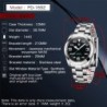 PAGANI DESIGN - orologio da uomo meccanico/automatico - vetro zaffiro - impermeabile - acciaio inossidabile