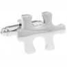 Puzzle shaped cufflinksCufflinks
