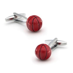 Pallone da basket rosso - gemelli