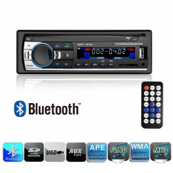 Autoradio Bluetooth - audio numérique - MP3 - FM - USB - AUX - 12V