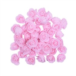 Artificial roses - made from foam - for decoration - 3 cmArtificial flowers