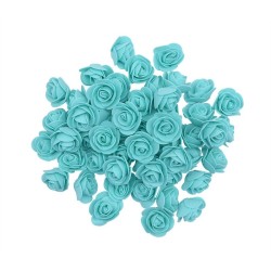 Artificial roses - made from foam - for decoration - 3 cmArtificial flowers