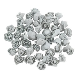 Artificial roses - made from foam - for decoration - 3 cmArtificial flowers