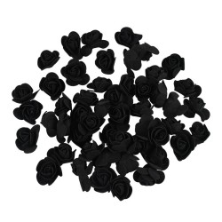 Artificial roses - made from foam - for decoration - 3 cmArtificial flowers