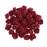 Artificial roses - made from foam - for decoration - 3 cmArtificial flowers