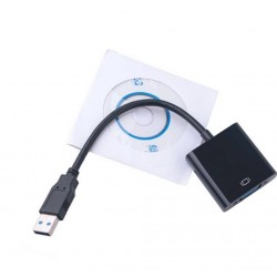 Adaptateur USB 3 vers VGA - câble - 1080p - connexion moniteur