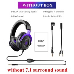 Gaming headset - wired headphones - with microphone - E900/E900 ProHeadsets