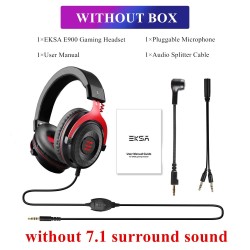 Gaming headset - wired headphones - with microphone - E900/E900 ProHeadsets
