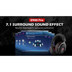 Gaming headset - wired headphones - with microphone - E900/E900 ProHeadsets