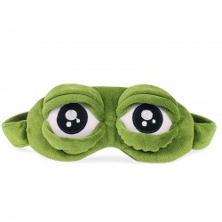 Maschera 3D occhi di rana - maschera per dormire