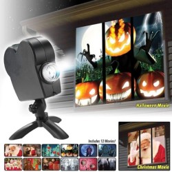 Halloween / Christmas holographic projection - window display - laser stage lamp - spotlight - projectorProjectors