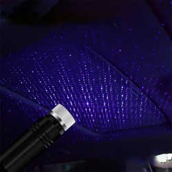 Mini projecteur USB - LED - décoration toit intérieur voiture - ciel étoilé