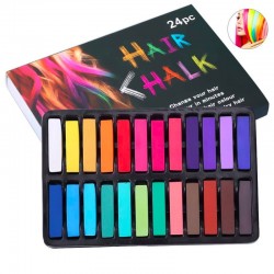Temporary hair dye - chalk - hair crayon - 24 coloursHair dye