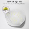 Lampada LED UV SUN 5X Plus - asciuga unghie - 54W