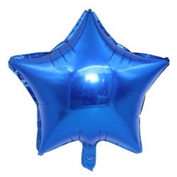 Palloncini foil - gonfiabili ad elio - a forma di stella - 45 cm