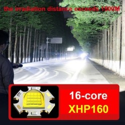 XHP199 / XHP50.2 - potente torcia a LED - USB - impermeabile - zoomabile