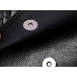 Vintage small clutch - shoulder bag - crocodile skin pattern - with zipperHandbags