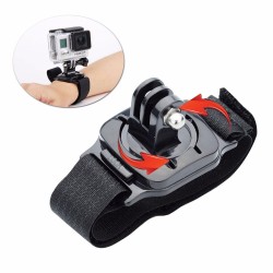Cinturino regolabile - supporto per fotocamera - rotazione a 360° - per GoPro