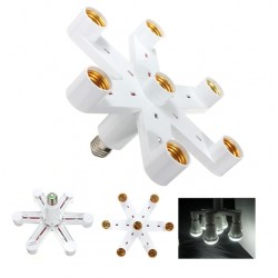 E27 - Apparecchio da 1 a 7 luci - splitter