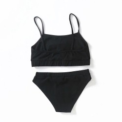 Sexy lingerie set - short top - knickers - COME HERE DADDY PLEASE letteringLingerie