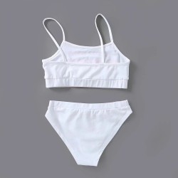 Sexy lingerie set - short top - knickers - COME HERE DADDY PLEASE letteringLingerie