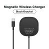 Chargeur magnétique sans fil - charge rapide - avec support - USB C - pour IPhone 12 Pro / Samsung