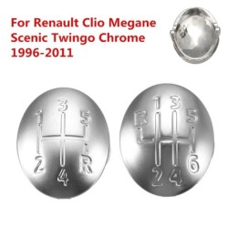 Cache pommeau - capuchon - 5/6 vitesses - pour Renault Clio Megane Scenic Twingo