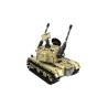 Carro armato elettrico militare - telecomando - mattoncini - giocattolo RC - 759 pezzi