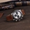 Pagani Design - orologio automatico al quarzo - vetro zaffiro - cronografo - pelle - acciaio inossidabile