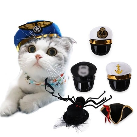 Cappello per gatto / cane - divertente decorazione della testa di Halloween