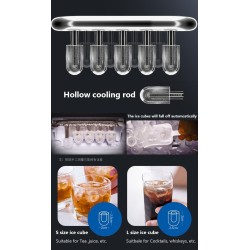 Mini automatic electric ice making machine - ice cubes maker - 15 kg/24H - 220VBar supply