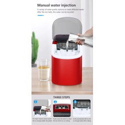 Mini automatic electric ice making machine - ice cubes maker - 15 kg/24H - 220VBar supply