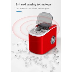 Mini automatic electric ice making machine - ice cubes maker - 15 kg/24H - 220VBar supply