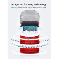 Mini automatic electric ice making machine - ice cubes maker - 15 kg/24H - 220VBar supply