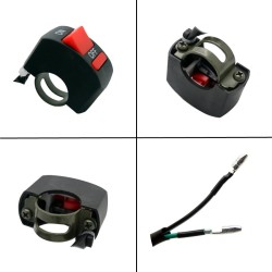 Faro LED moto - 3000LM CREE Chip U5 - 3 modalità - fendinebbia - impermeabile - 2 pezzi