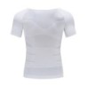Mens slimming t-shirt - short sleeve - compression - body-shaperT-shirts