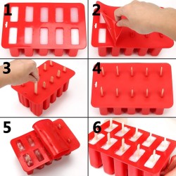 Moule à glace en silicone