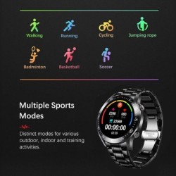 LIGE - montre intelligente de sport - Android - IOS - fréquence cardiaque - tension artérielle - étanche