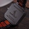 BOBO BIRD - orologio da uomo in legno - Quarzo - con scatola