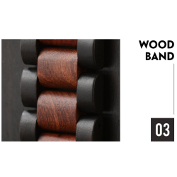 BOBO BIRD - orologio da uomo in legno - Quarzo - con scatola