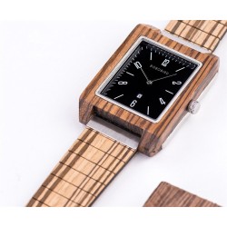 BOBO BIRD - Orologio in legno di bambù - Quarzo - con scatola