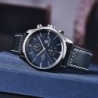 BENYAR - montre de sport à Quartz - étanche 100m - bracelet cuir